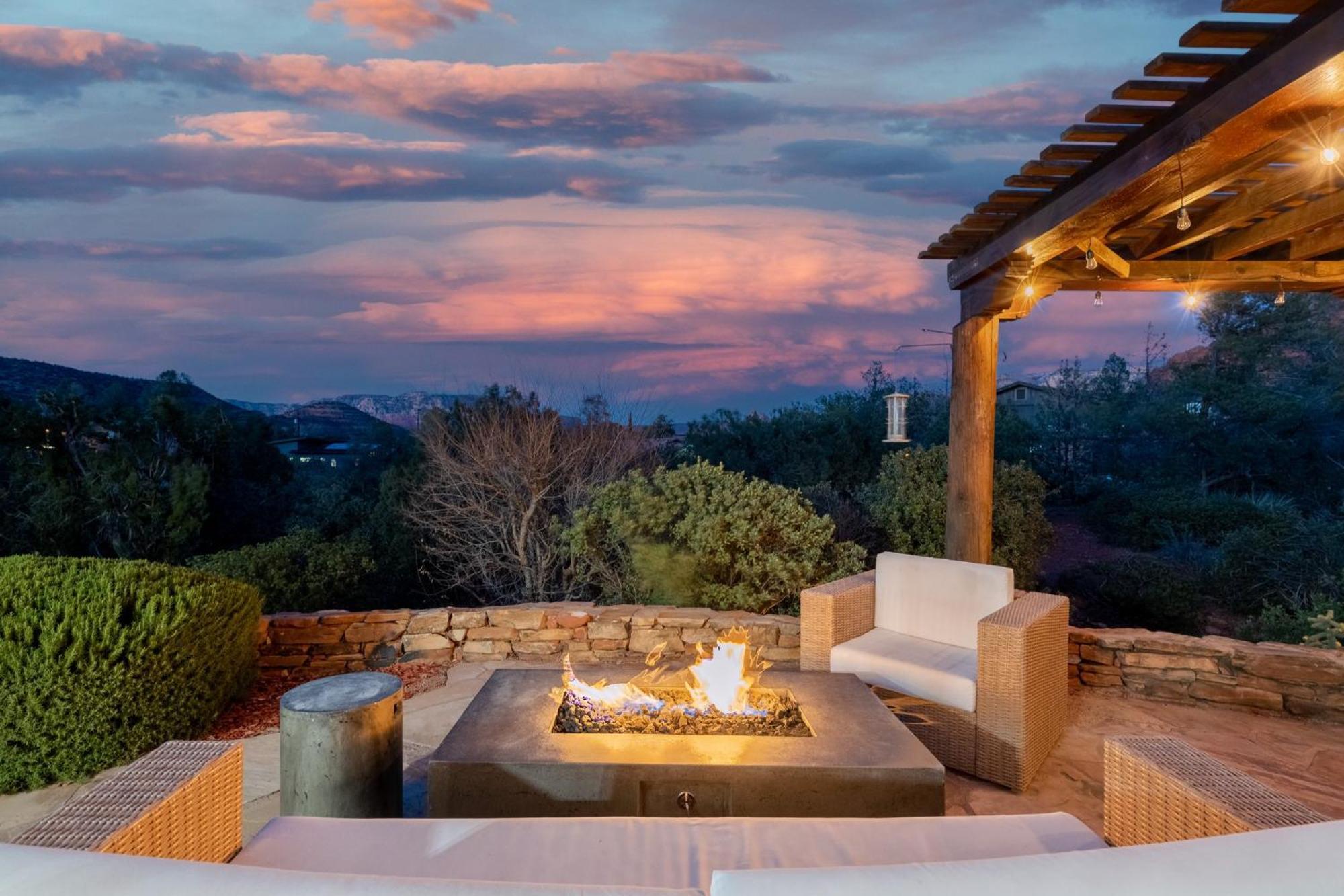 Modern Secluded With Amazing Views Hot Tub Casita Villa Sedona Exterior photo