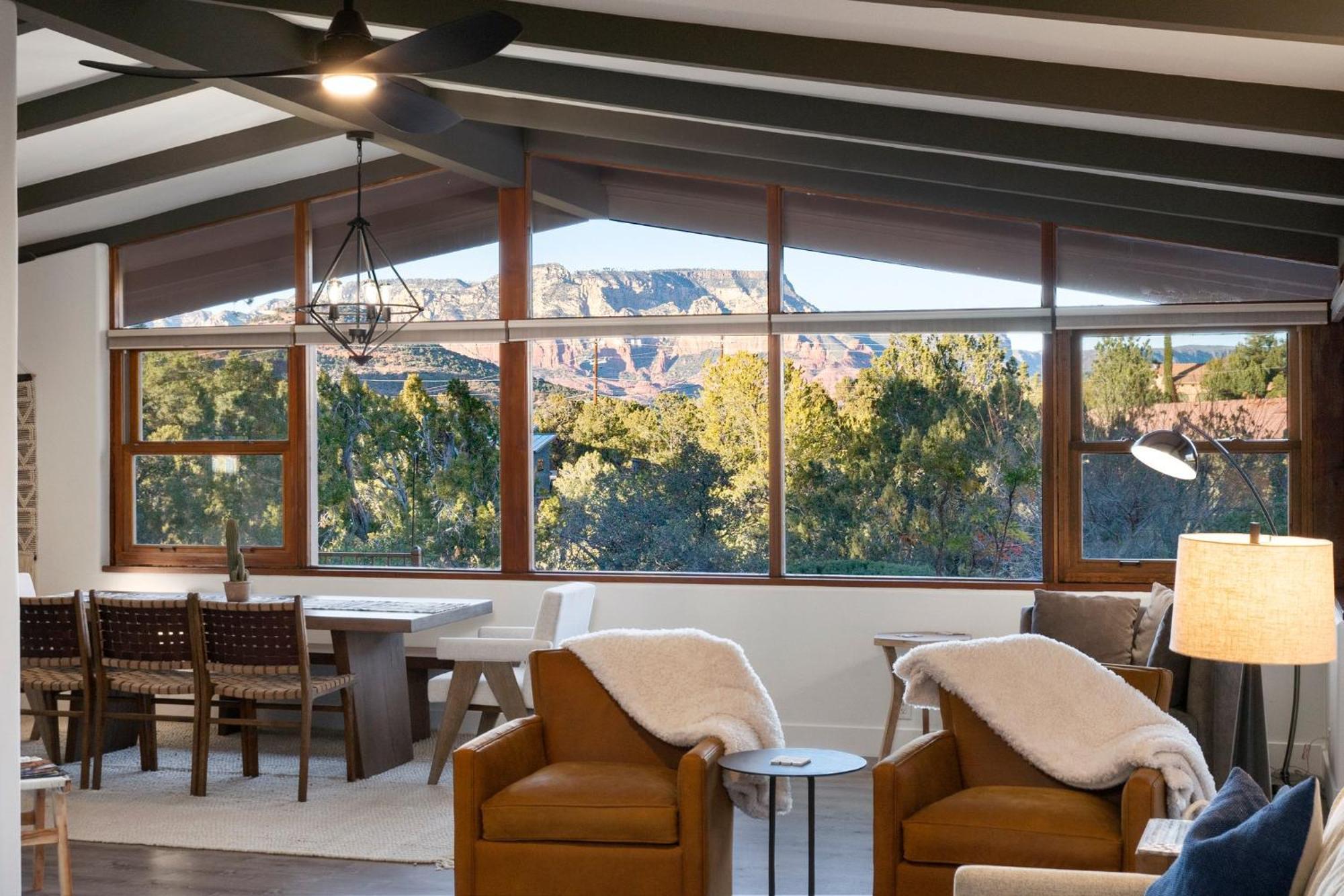 Modern Secluded With Amazing Views Hot Tub Casita Villa Sedona Exterior photo