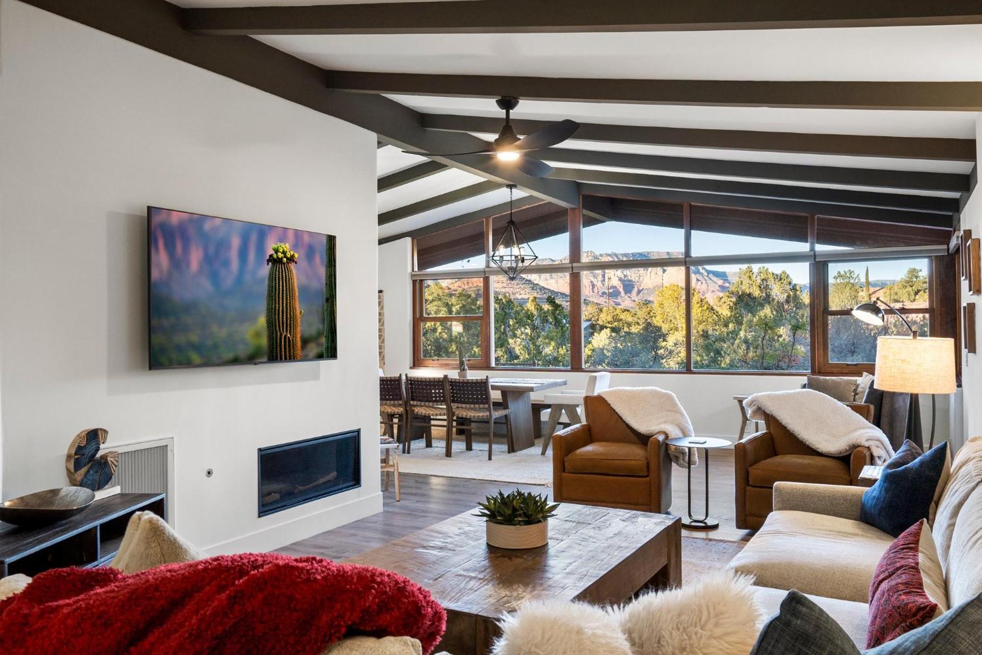 Modern Secluded With Amazing Views Hot Tub Casita Villa Sedona Exterior photo
