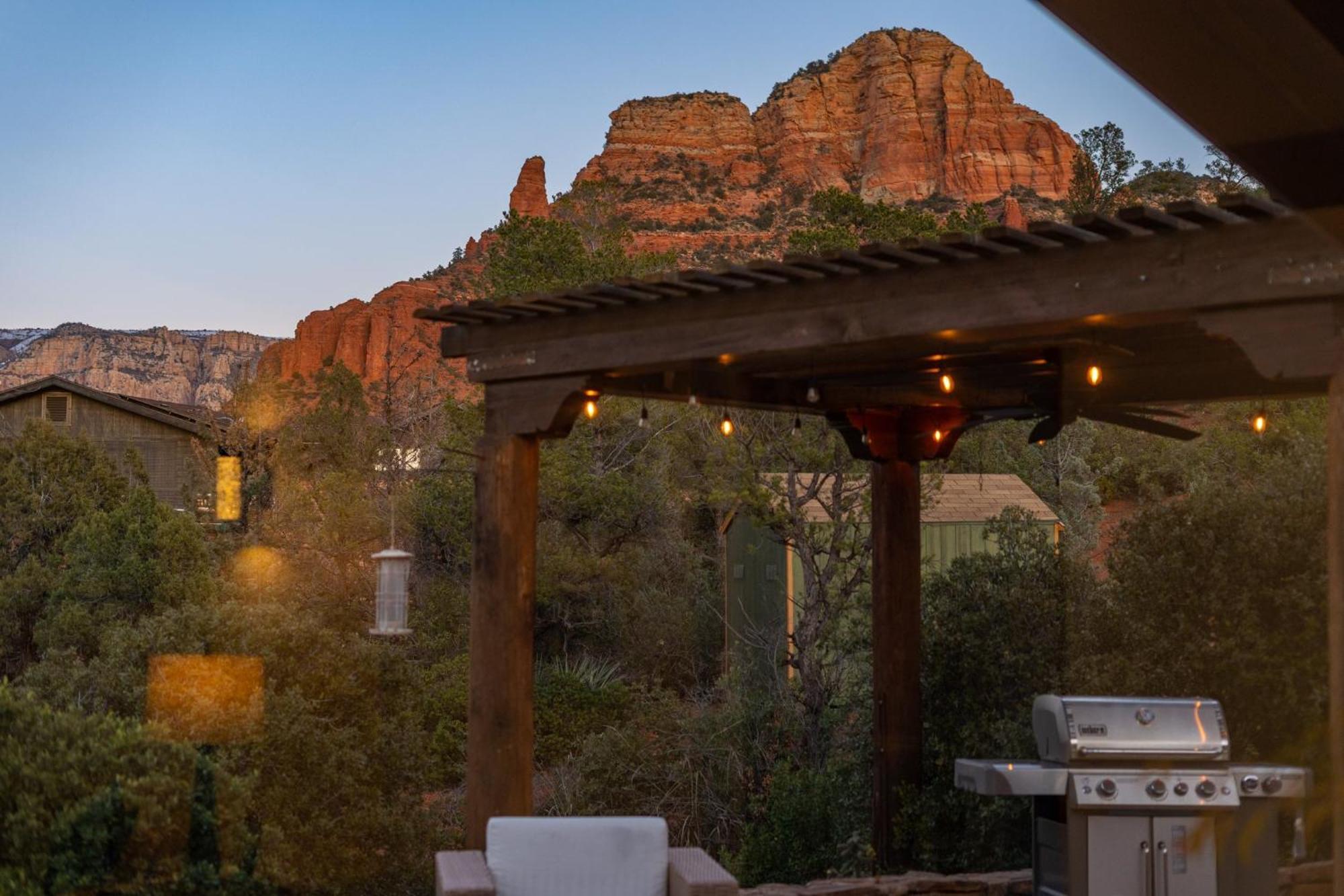 Modern Secluded With Amazing Views Hot Tub Casita Villa Sedona Exterior photo