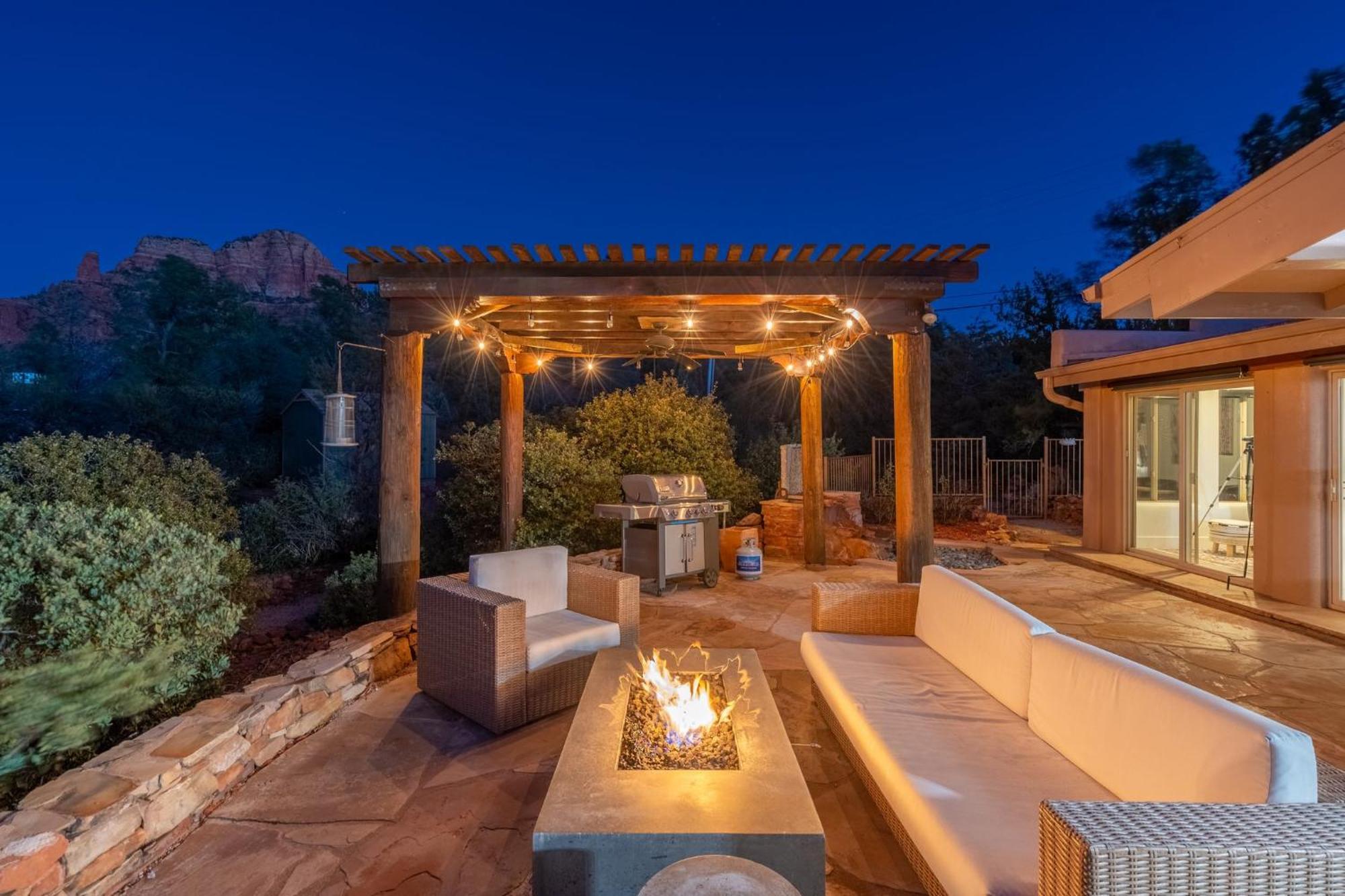 Modern Secluded With Amazing Views Hot Tub Casita Villa Sedona Exterior photo