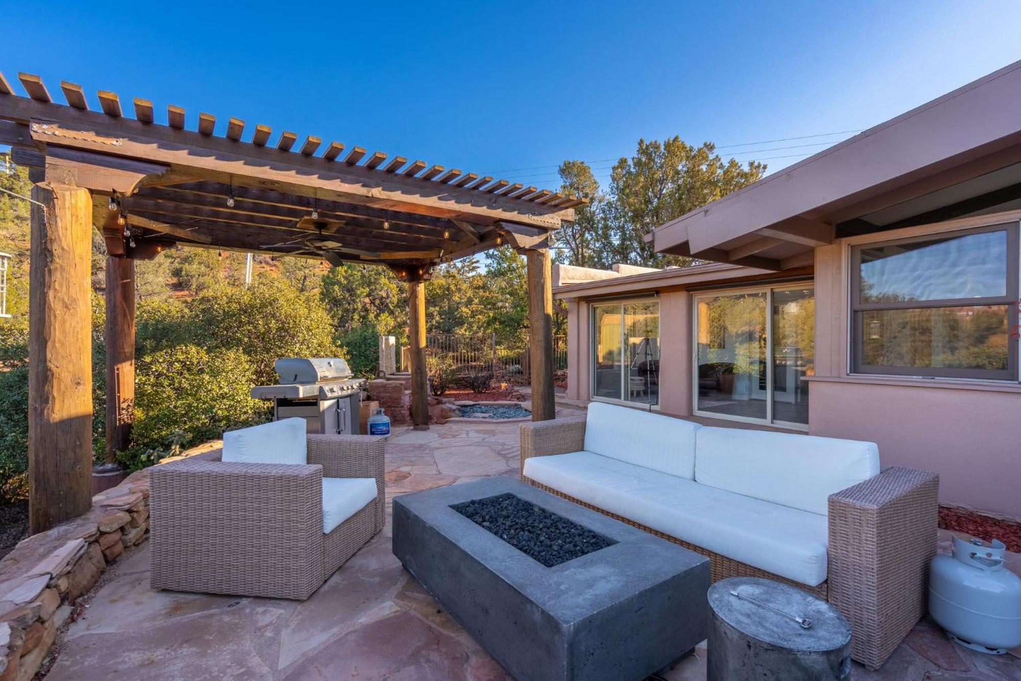 Modern Secluded With Amazing Views Hot Tub Casita Villa Sedona Exterior photo