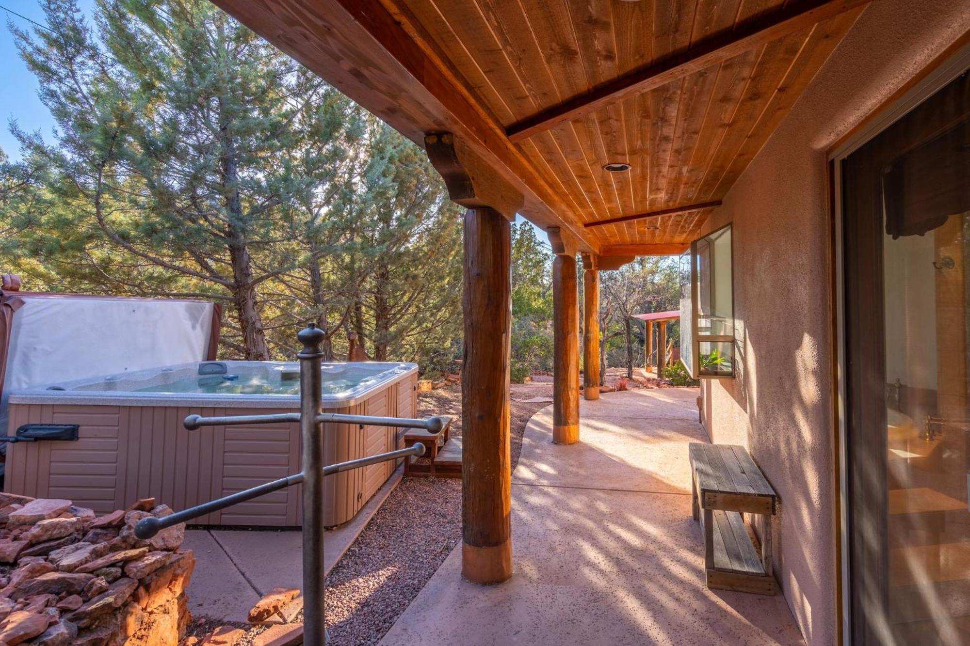 Modern Secluded With Amazing Views Hot Tub Casita Villa Sedona Exterior photo