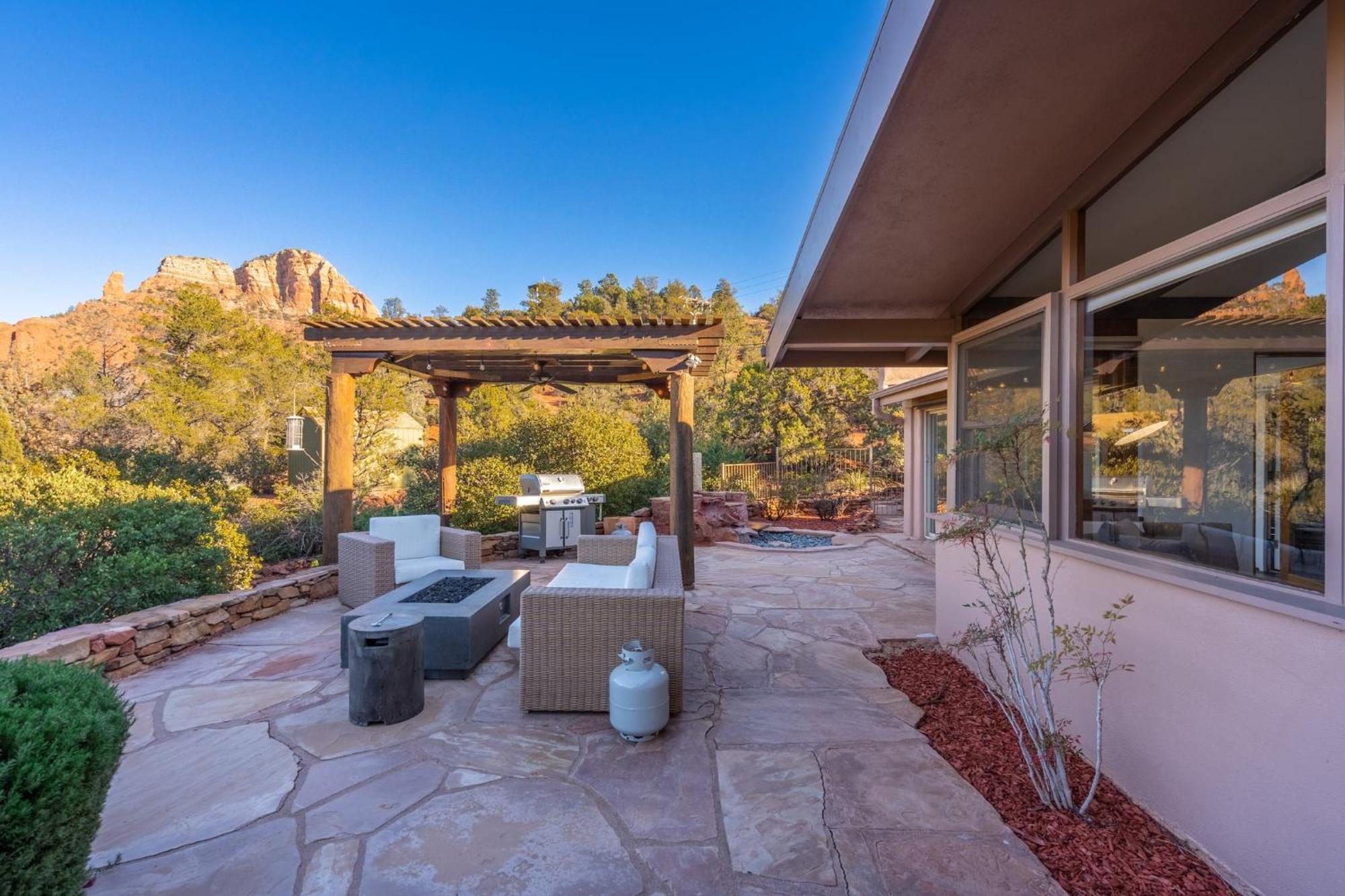 Modern Secluded With Amazing Views Hot Tub Casita Villa Sedona Exterior photo