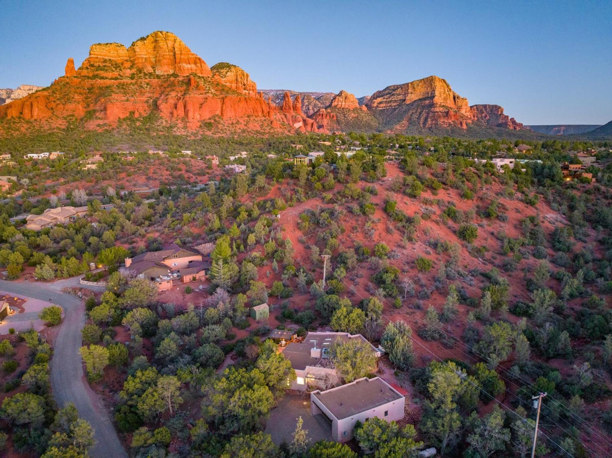 Modern Secluded With Amazing Views Hot Tub Casita Villa Sedona Exterior photo