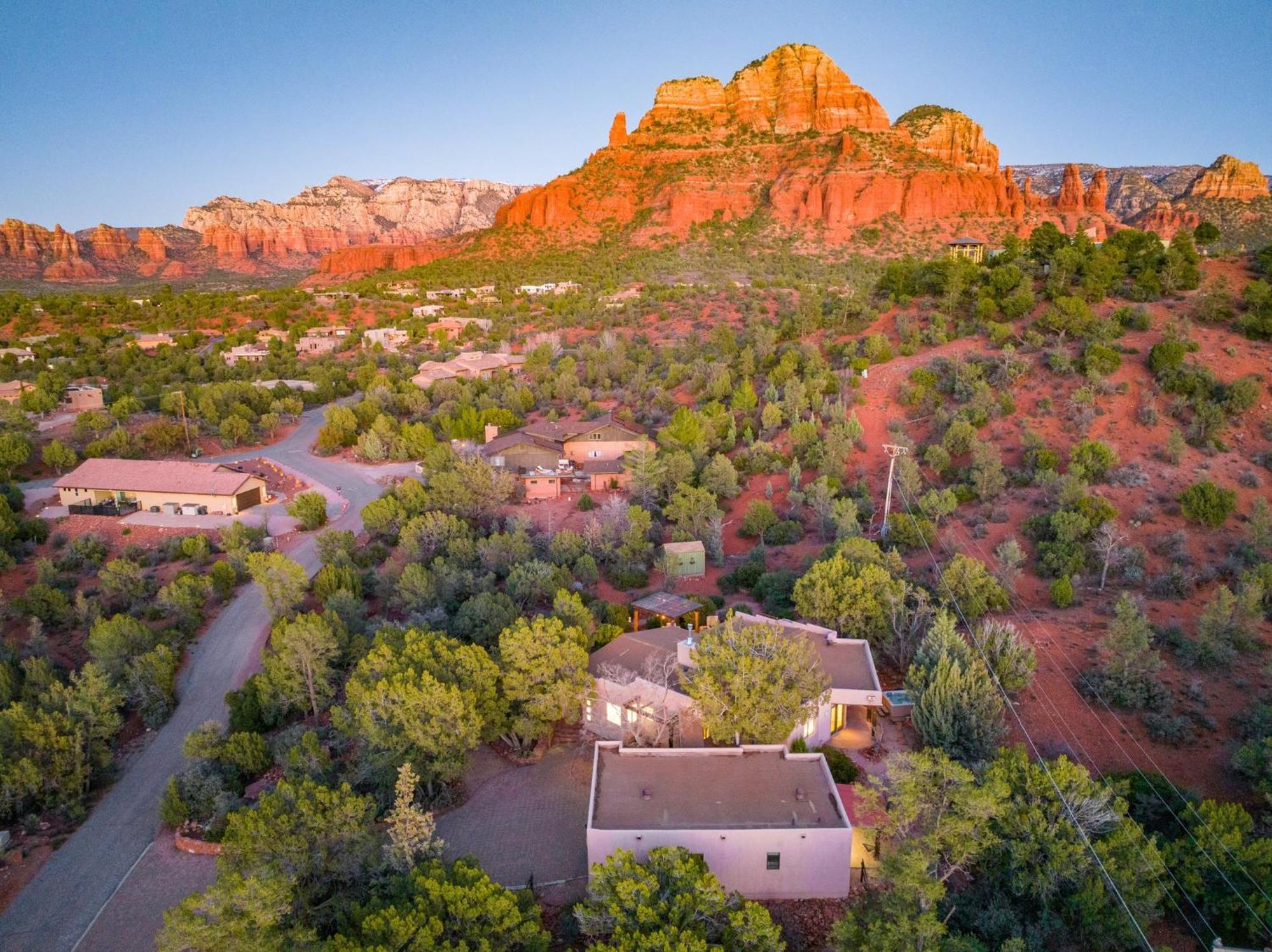 Modern Secluded With Amazing Views Hot Tub Casita Villa Sedona Exterior photo