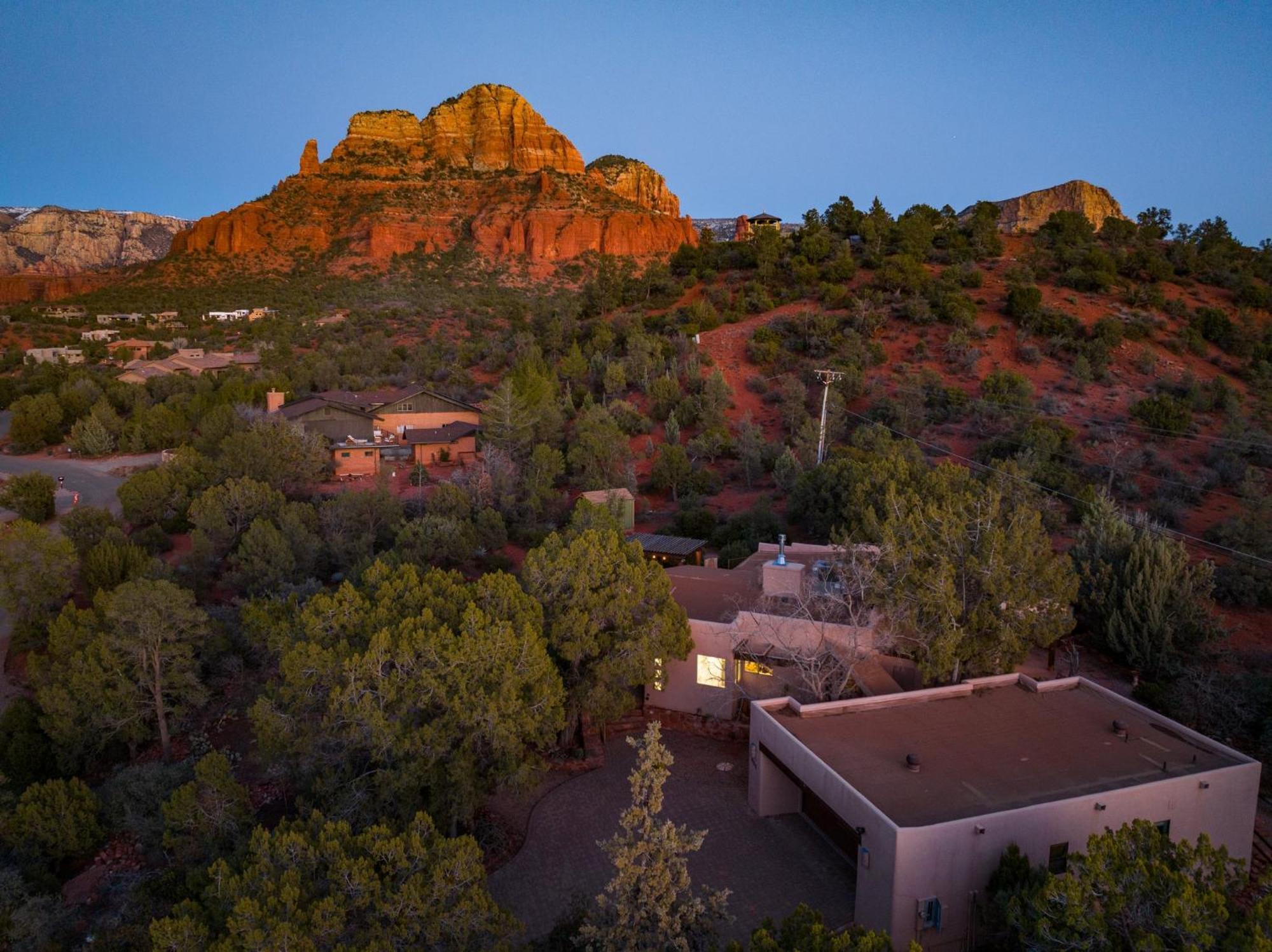 Modern Secluded With Amazing Views Hot Tub Casita Villa Sedona Exterior photo