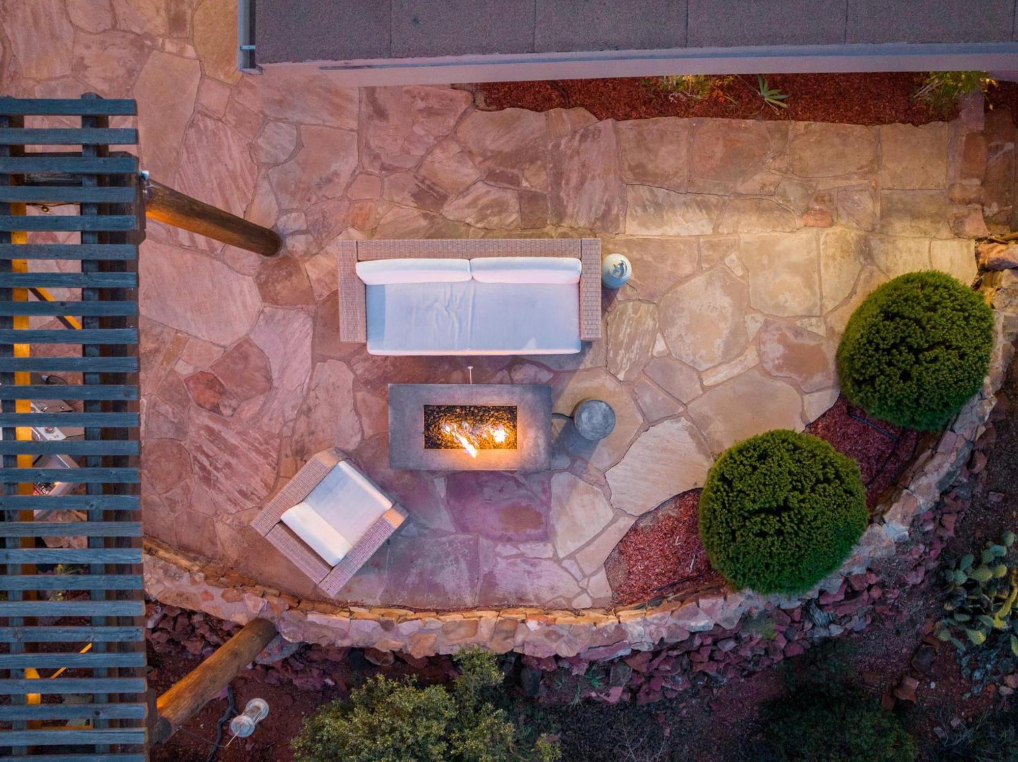 Modern Secluded With Amazing Views Hot Tub Casita Villa Sedona Exterior photo